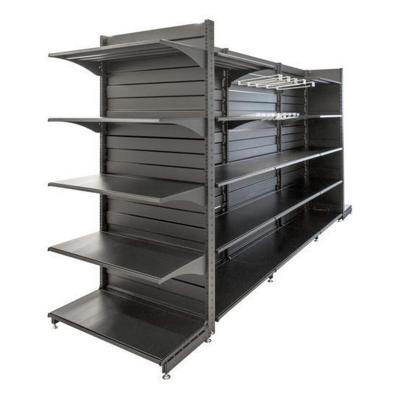 metal supermarket display shelving