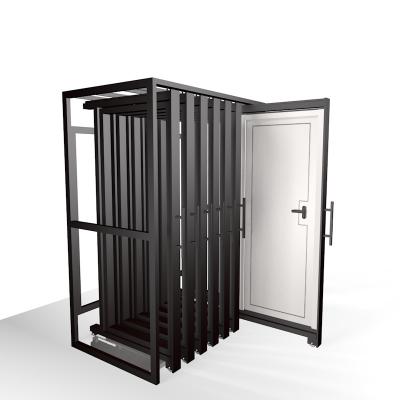exhibition wooden door  display racking